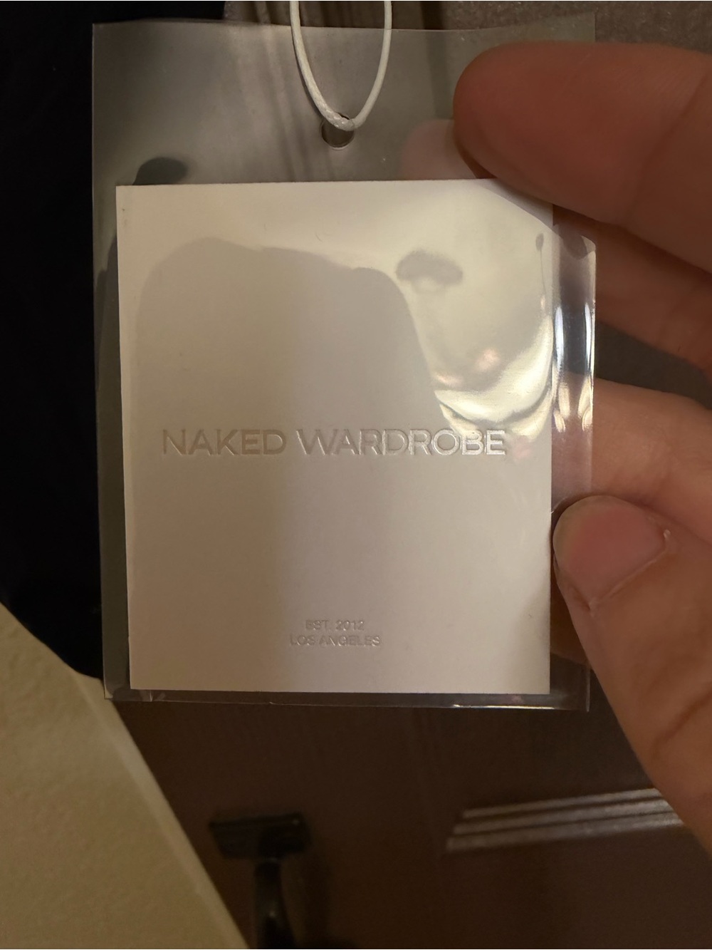 Naked Wardrobe Open Back Body Suit Black XS - NEW - Picture 5 of 7